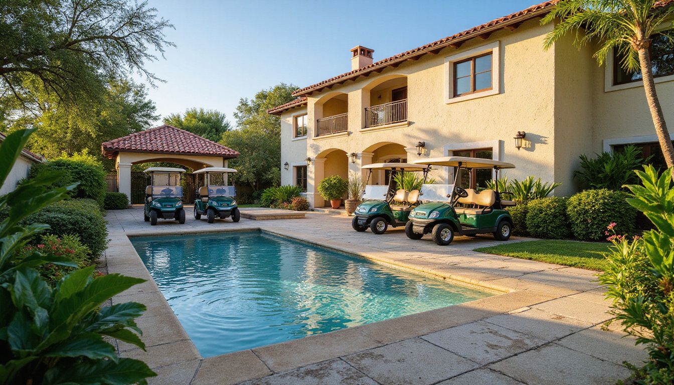 A serene family villa in Casa de Campo with a private pool. A serene family villa in Casa de Campo with a private pool.