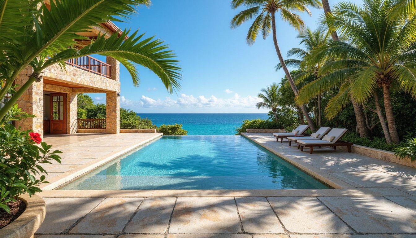 Luxurious villa with infinity pool and tropical surroundings in Casa de Campo. Luxurious villa with infinity pool and tropical surroundings in Casa de Campo.