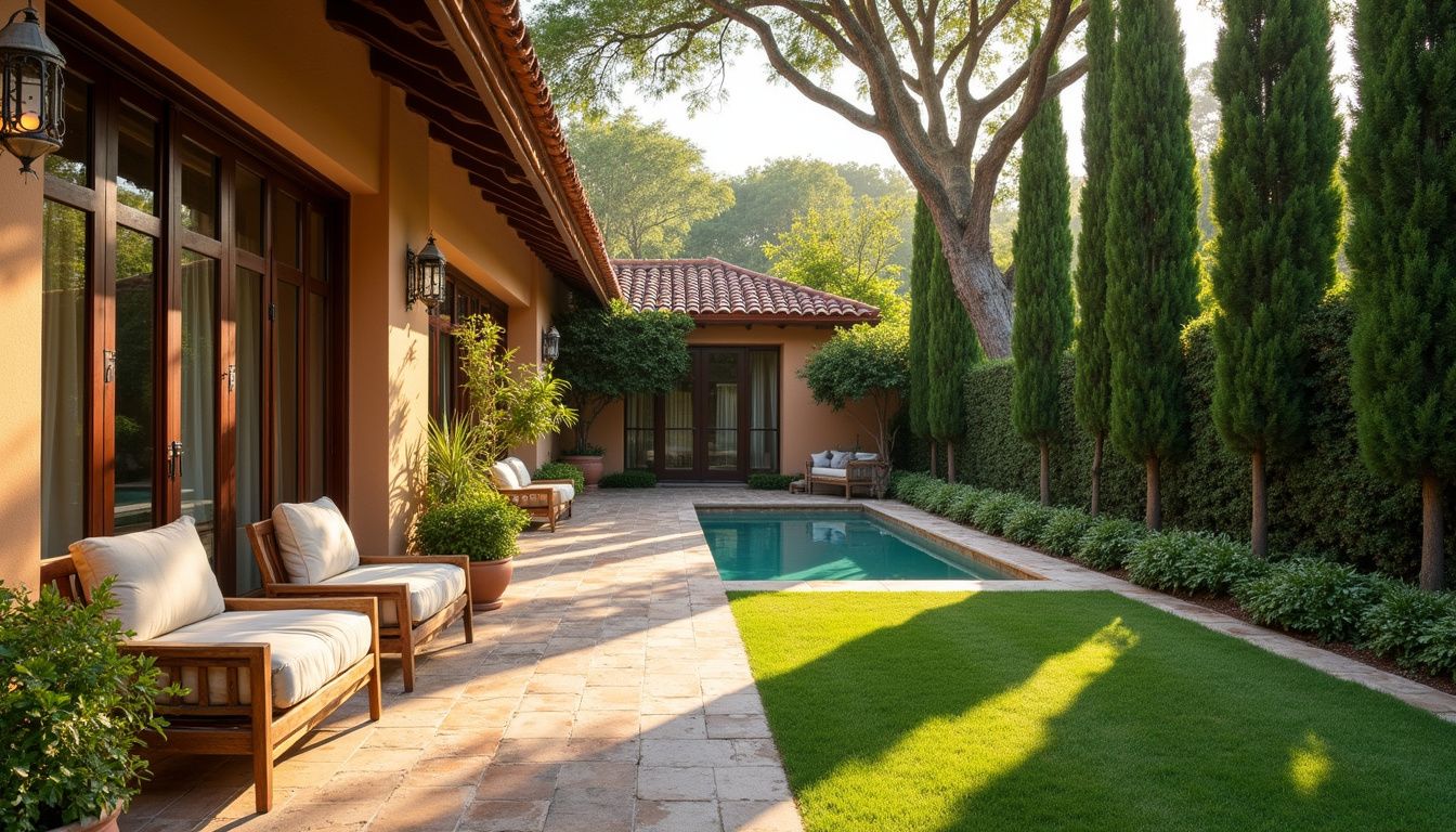 A luxurious Casa de Campo villa surrounded by lush greenery and tranquility.